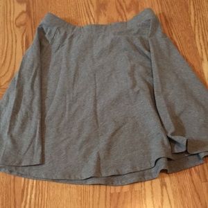 Gray skirt